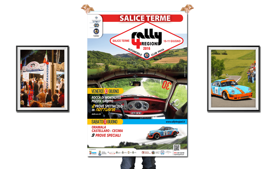 Comunicazione Rally 4 Regioni di Salice Terme